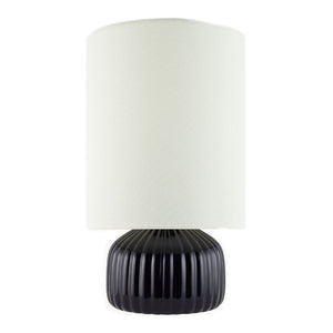   Fluted Ceramic Accent Table Lamp | Oroa.com