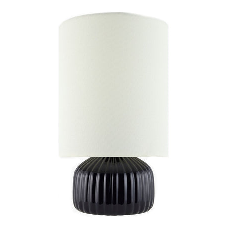 Modern European furniture - Fluted Ceramic Accent Table Lamp - www.oroa.com