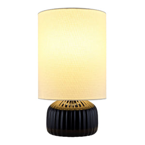  Fluted Ceramic Accent Table Lamp | Oroa.com