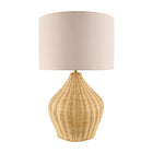 Modern European furniture - Woven Rattan Table Lamp - www.oroa.com
