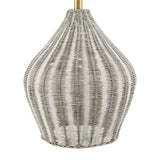 Modern European furniture - Woven Rattan Table Lamp - www.oroa.com