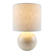 Modern European furniture - White Ceramic Sphere Table Lamp - www.oroa.com