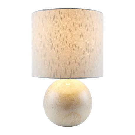   Modern European furniture - White Ceramic Sphere Table Lamp - www.oroa.com | Oroa.com