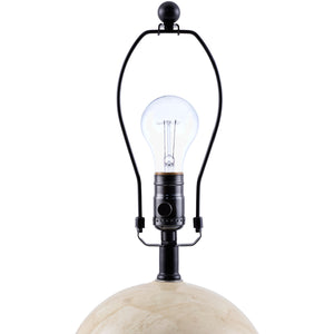   Modern European furniture - White Ceramic Sphere Table Lamp - www.oroa.com | Oroa.com
