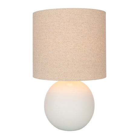   Modern European furniture - Gray Ceramic Sphere Table Lamp - www.oroa.com | Oroa.com