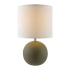 Modern European furniture - Round Ceramic Accent Table Lamp - www.oroa.com