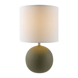 Modern European furniture - Round Ceramic Accent Table Lamp - www.oroa.com