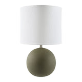 Modern European furniture - Round Ceramic Accent Table Lamp - www.oroa.com