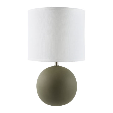 Modern European furniture - Round Ceramic Accent Table Lamp - www.oroa.com