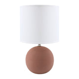 Modern European furniture - Round Ceramic Accent Table Lamp - www.oroa.com