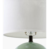 Modern European furniture - Round Ceramic Accent Table Lamp - www.oroa.com
