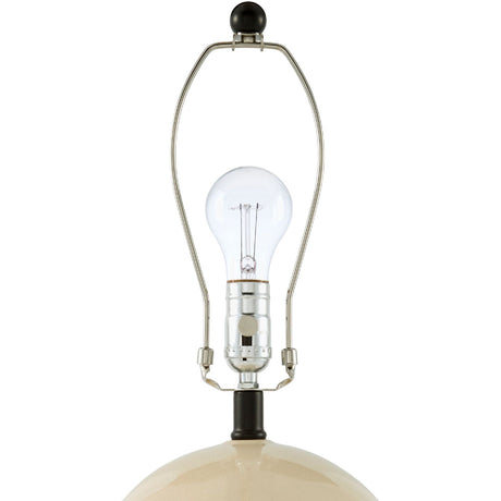 Modern European furniture - Round Ceramic Accent Table Lamp - www.oroa.com