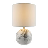Modern European furniture - Swirl Round Ceramic Table Lamp - www.oroa.com