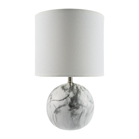 Modern European furniture - Swirl Round Ceramic Table Lamp - www.oroa.com