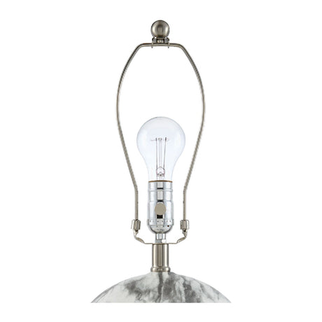 Modern European furniture - Swirl Round Ceramic Table Lamp - www.oroa.com