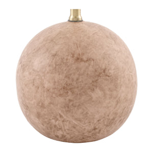   Round Glazed Ceramic Table Lamp | Oroa.com