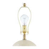 Modern European furniture - Round Glazed Ceramic Table Lamp - www.oroa.com