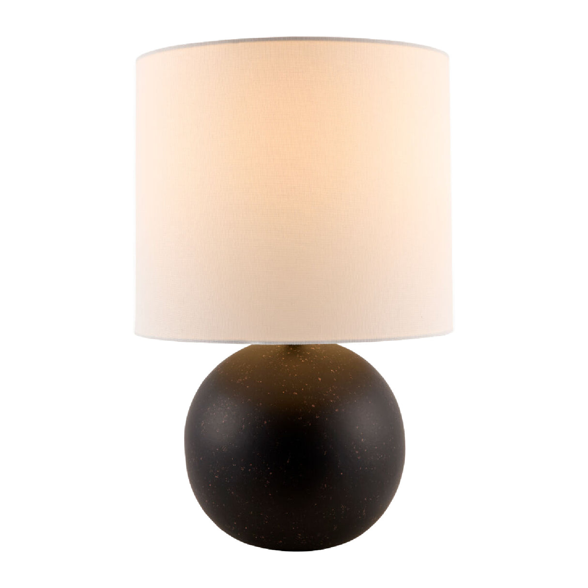   Round Glazed Ceramic Table Lamp | Oroa.com