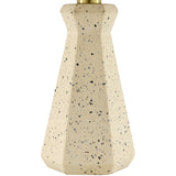 Modern European furniture - Scalloped White Cotton Table Lamp - www.oroa.com