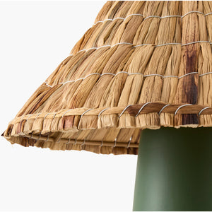   Seagrass Shade Ceramic Table Lamp | Oroa.com