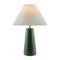Modern European furniture - Pleated Shade Ceramic Table Lamp - www.oroa.com