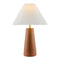 Modern European furniture - Pleated Shade Ceramic Table Lamp - www.oroa.com