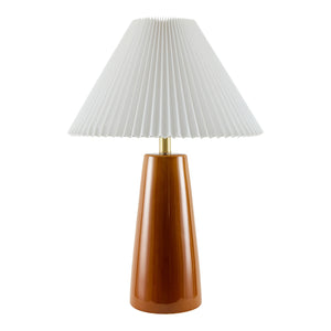   Pleated Shade Ceramic Table Lamp | Oroa.com