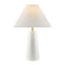 Modern European furniture - Pleated Shade Ceramic Table Lamp - www.oroa.com