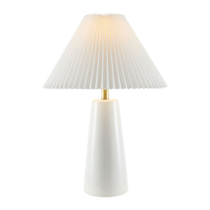   Pleated Shade Ceramic Table Lamp | Oroa.com