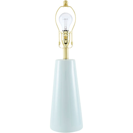 Modern European furniture - Pleated Shade Ceramic Table Lamp - www.oroa.com