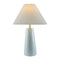 Modern European furniture - Pleated Shade Ceramic Table Lamp - www.oroa.com