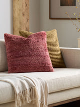 Wool Square Down Insert Pillow | Kuda Home Velan