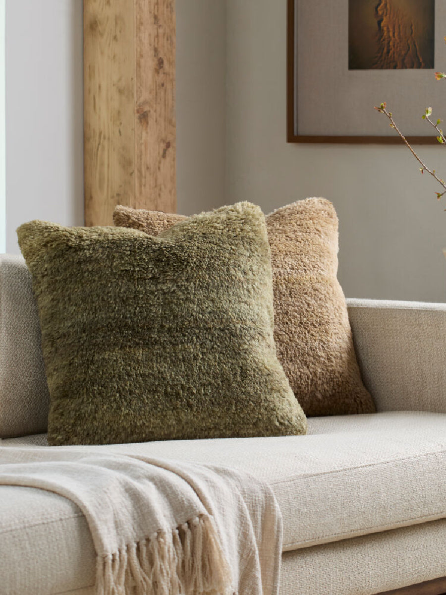 Wool Square Pillow | Kuda Home Velan