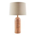 Modern European furniture - Linen Drum Shade Table Lamp - www.oroa.com