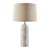 Modern European furniture - Linen Drum Shade Table Lamp - www.oroa.com