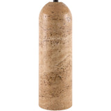 Modern European furniture - Yellow Travertine Accent Floor Lamp - www.oroa.com