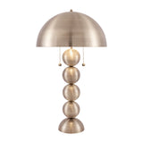 Modern European furniture - Plated Metal Accent Table Lamp - www.oroa.com