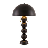 Modern European furniture - Embellished Glass Accent Table Lamp - www.oroa.com