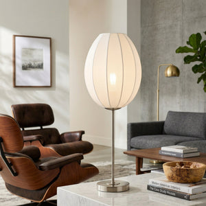   Modern European furniture - Linen Tulip-Inspired Table Lamp - www.oroa.com | Oroa.com