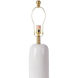 Modern European furniture - White Ceramic Accent Table Lamp - www.oroa.com