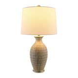 Modern European furniture - Gray Ceramic Accent Table Lamp - www.oroa.com