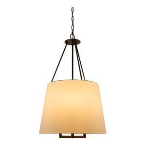   White Linen Chandelier | Oroa.com