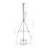 Modern European furniture - White Linen Chandelier - www.oroa.com