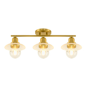   Gold Fixture Glass Wall Lamp | Oroa.com
