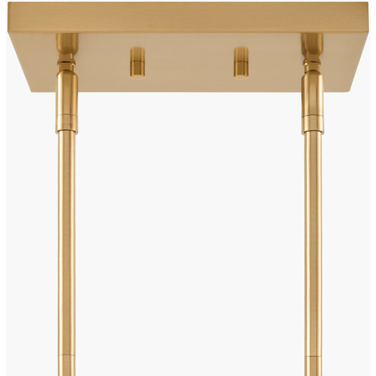   5-Light Glass Pyramid Linear Chandelier | Oroa.com