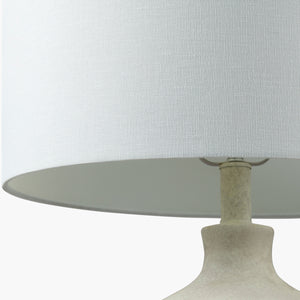   Modern European furniture - Painted White Ceramic Table Lamp - www.oroa.com | Oroa.com