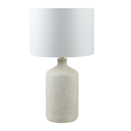 Modern European furniture - Painted White Ceramic Table Lamp - www.oroa.com