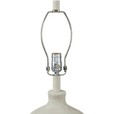 Modern European furniture - Painted White Ceramic Table Lamp - www.oroa.com