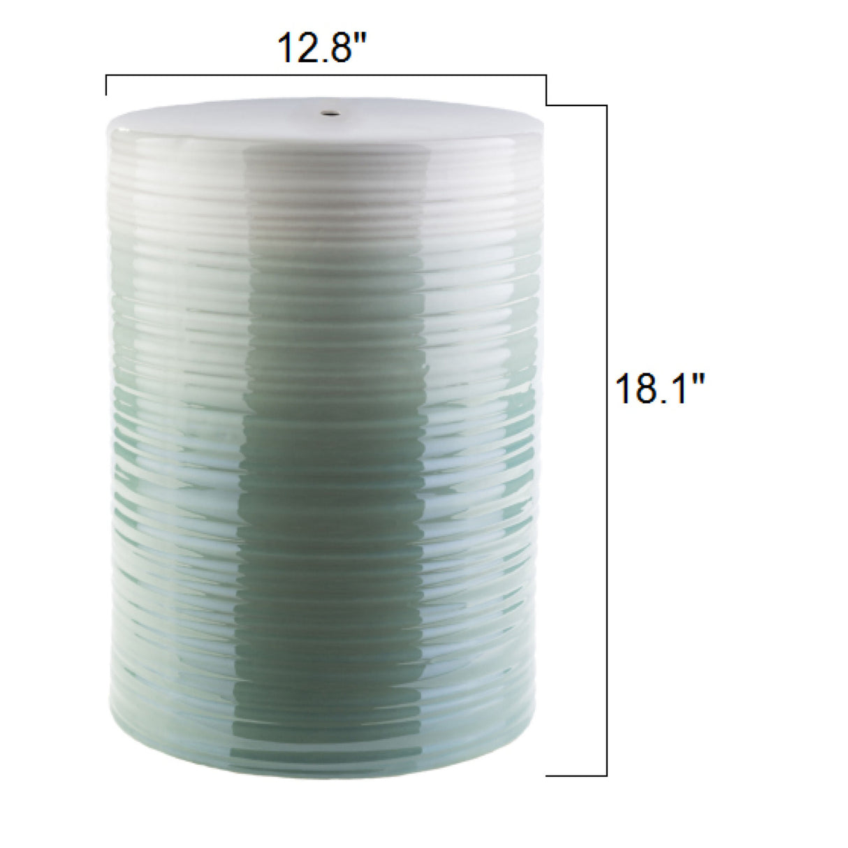   Modern European furniture - Ceramic Cylindrical Outdoor Stool - www.oroa.com | Oroa.com