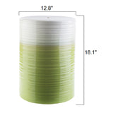 Modern European furniture - Ceramic Cylindrical Outdoor Stool - www.oroa.com